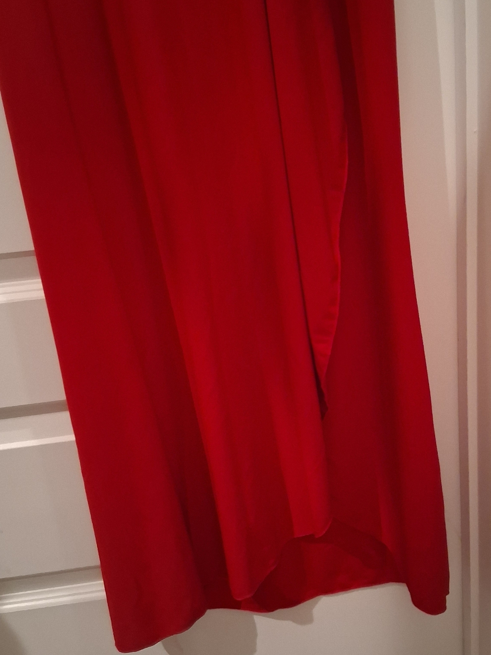 Sabora Dress Red With Ruching - Picture 12 of 16